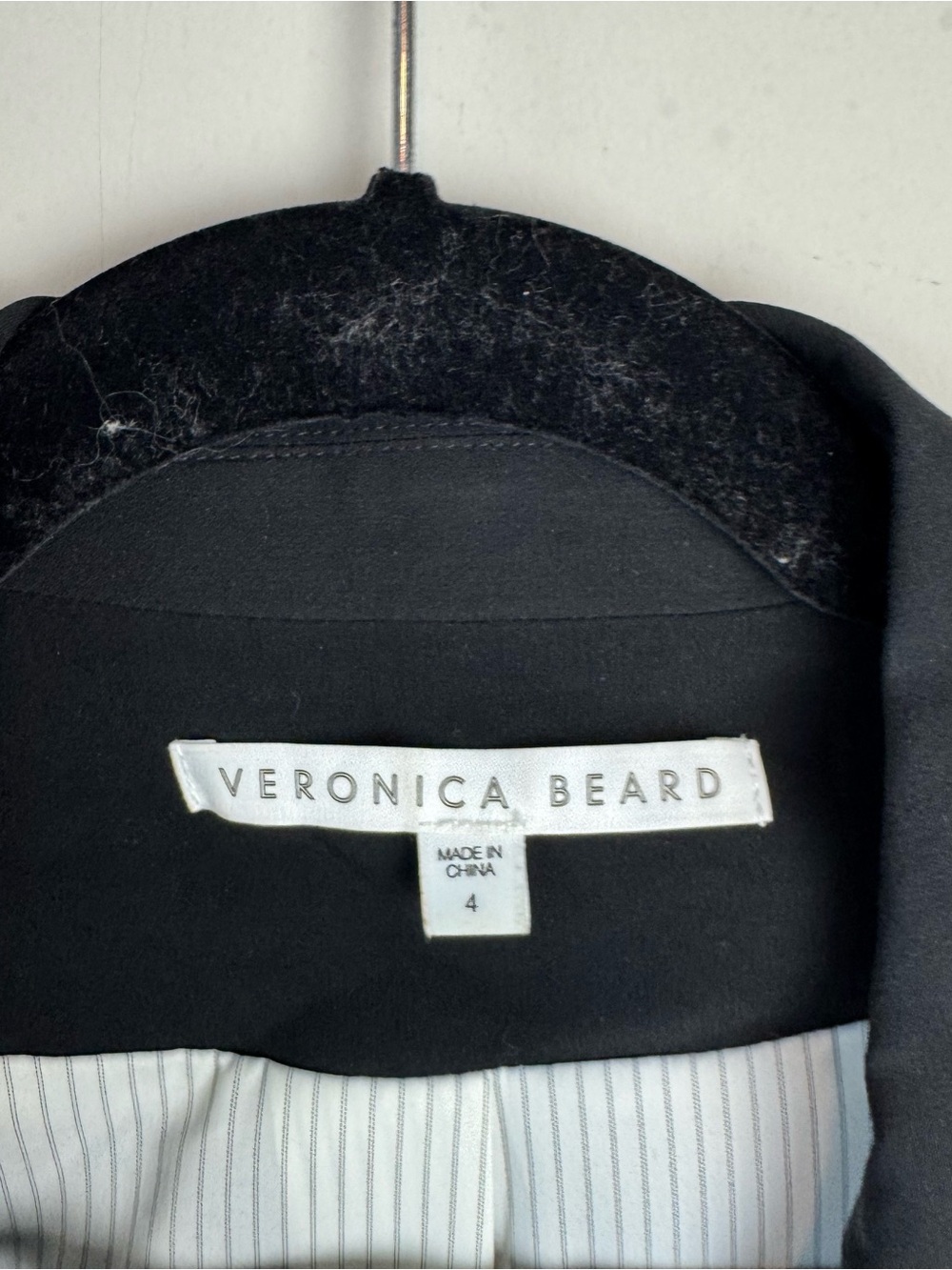 Veronica Beard Whit Pearl Button Double Breasted Blazer 4 - Picture 9 of 11